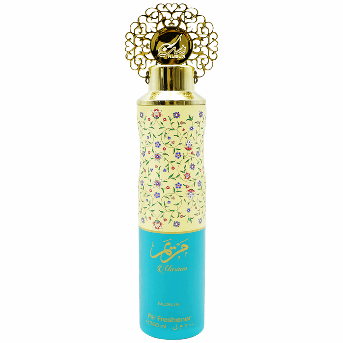 Mariyam air freshener with soft floral and musk fragrance
