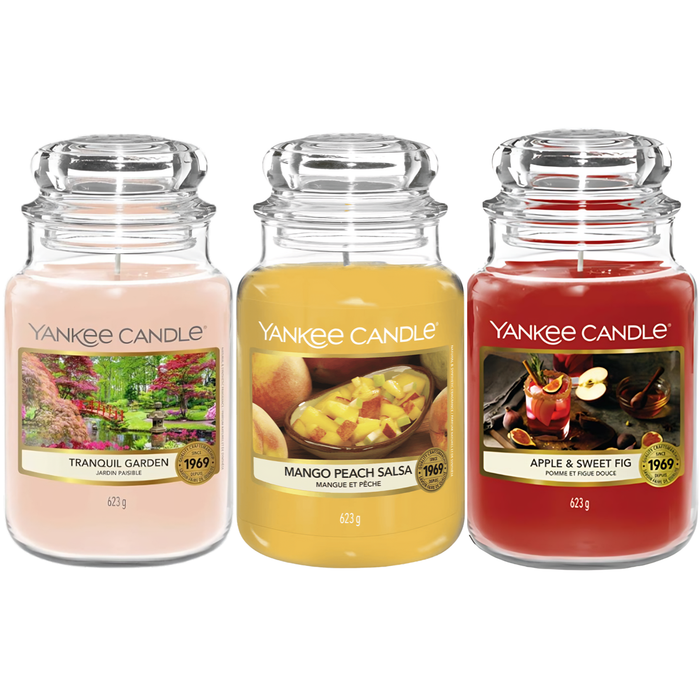 Yankee Candle Scented Original Large 623g Jar (Scent Options)