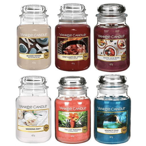 Yankee Candle Scented Large 623g Jars Scent Options