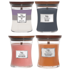 WoodWick Glass Candles 275g (Scent Options)