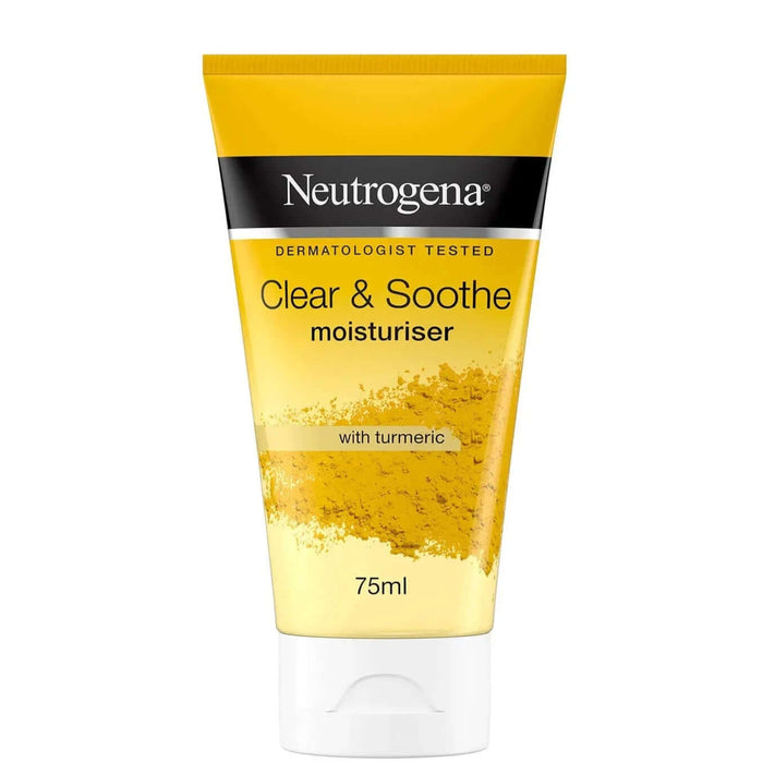 Neutrogena Clear and Soothe Moisturiser 75ml for sensitive and blemish-prone skin