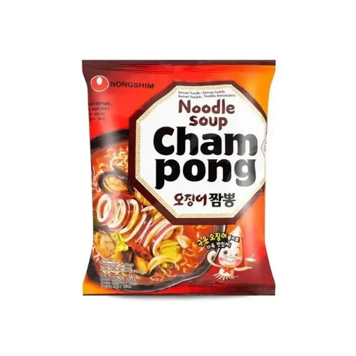 Nongshim Champong Ramyun Ramen Noodles 124G