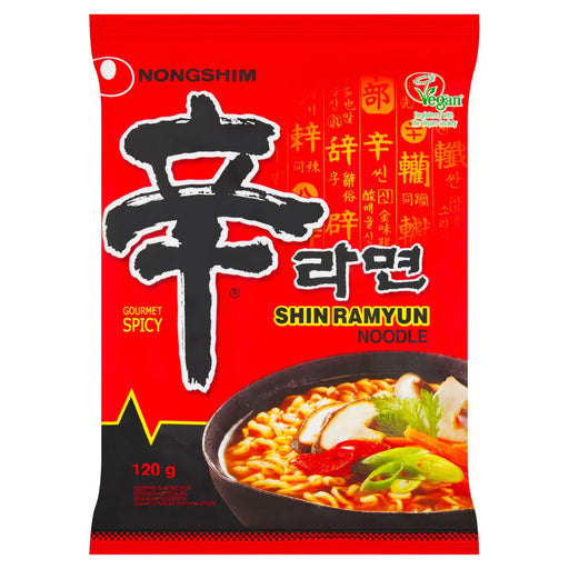 Nongshim Shin Ramyun Ramen Noodles Original 120G