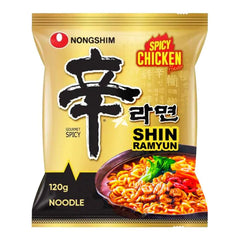 Nongshim Shin Ramyun Spicy Chicken Ramen Noodles 120G