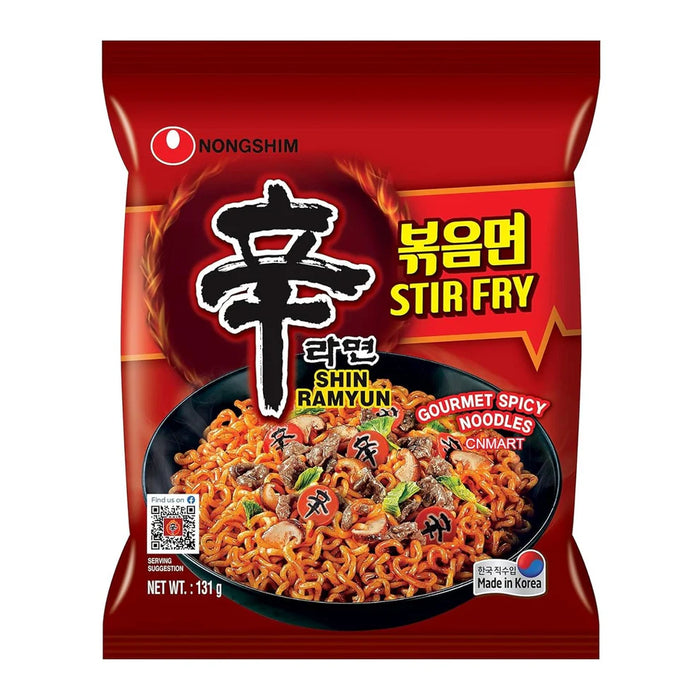 Shin Ramyun Multipack Nongshim Shin Ramyun Stir Fry Ramen Noodles Multipack | Supamart UK