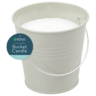 Metal Bucket Citronella Candle