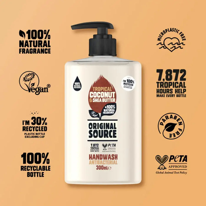 Original Source Coconut and Shea Butter Handwash 300ML