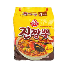 Ottogi Jin Jjambbong Ramen Multipack (130Gx4)