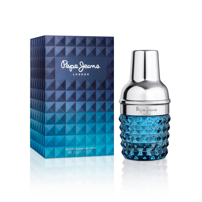 Pepe Jeans EDT For Him perfume bottle – fresh aromatic men’s fragrance with French lavender