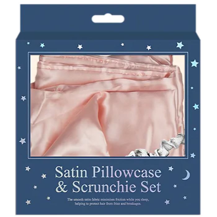 Satin Pillowcase & Scunchie Set (Colour Options)