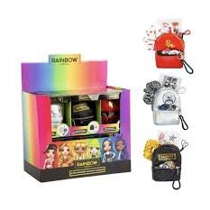 Rainbow High Mini Accessory Backpack, Pack Of 3
