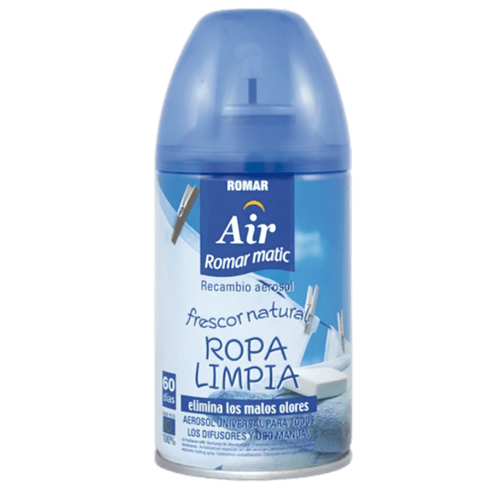 Romar Ropa Limpia Freshmatic Refill, 250ml
