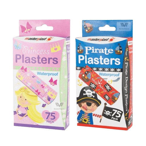 Masterplast Assorted Kids Plasters, 75 Pack