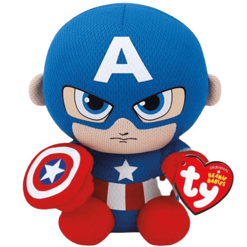 Captain america ty beanie baby deals