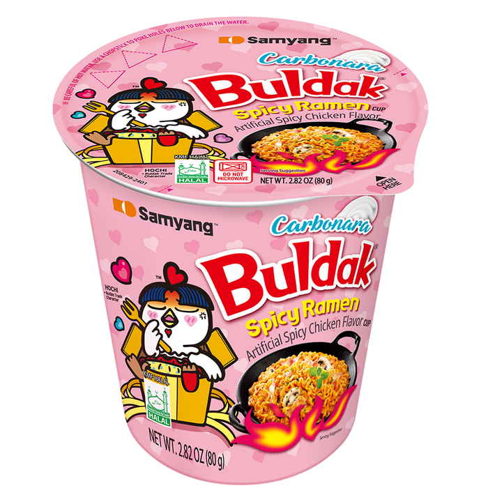 Samyang Hot Chicken Carbonara Cup Ramen 80g