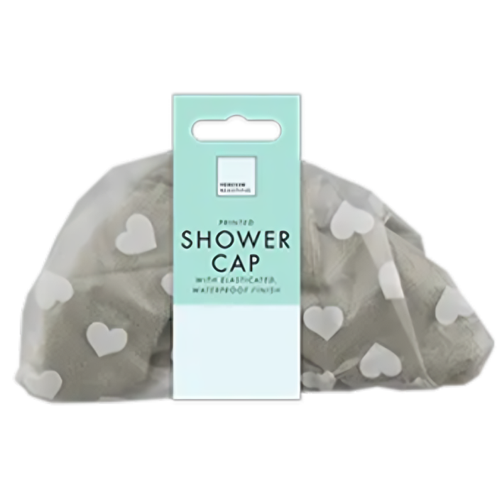 Printed Shower Cap (Colour Options)