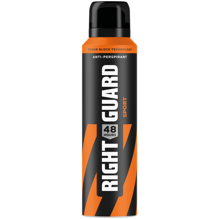 Right Guard Mens Antiperspirant Deodorant 150ml (Scent Options)