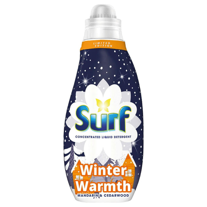Surf Winter Warmth Concentrated Liquid Detergent 648ml, 24 Washes