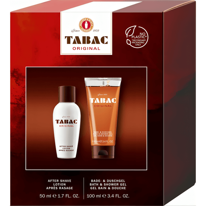 Tabac Duo Gift Set Aftershave Lotion and Shower Gel