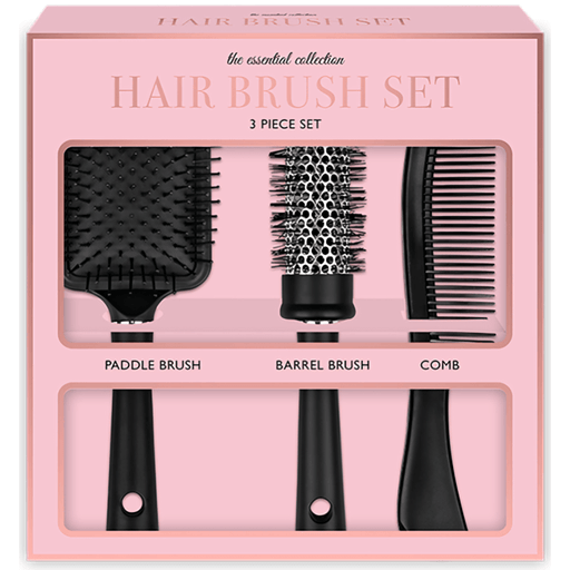 The Essential Collection Hair Brush Gift Set, 3 Piece Set