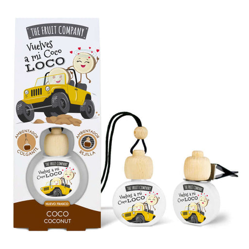 The Fruit Company Coconut Car Air Freshener