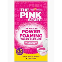 The Pink Stuff Miracle Foaming Toilet Cleaner Pack of 3