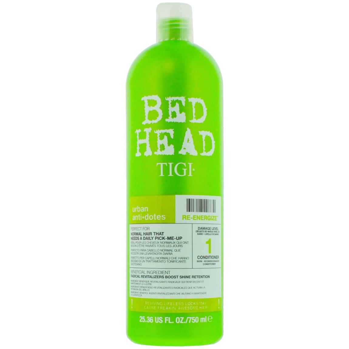 TIGI Bed Head Re-Energise Conditioner 750ML | Supamart UK