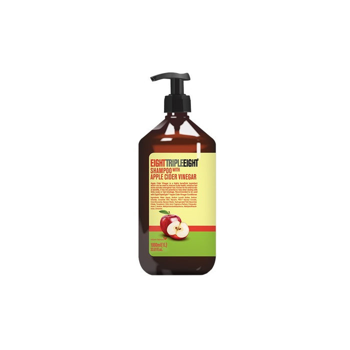 Triple Eight Shampoo Apple Cider Vinegar 1L