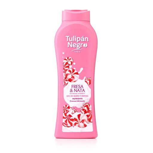 Tulipan Negro Strawberry and Cream Shower Gel 650ml