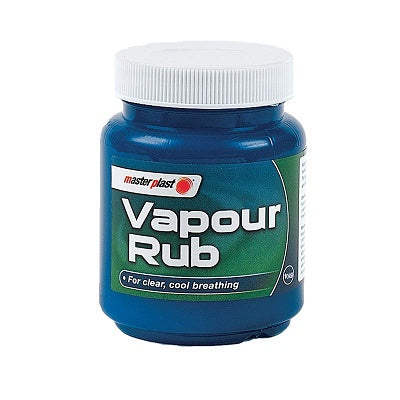 Masterplast Vapour Rub 100g for cold and flu relief chest rub UK