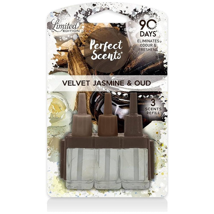 Perfect Scents Velvet Jasmine & Oud Air Freshener Refill - Compatible with 3volution
