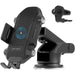 VEN-DENS 15W Qi wireless car charger with auto clamping phone mount
