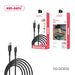 VEN-DENS USB A to Lightning fast charging and data sync cable 1.5m
