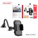 Ven Dens windshield car phone holder with 360 degree rotation mounted on car windscreen