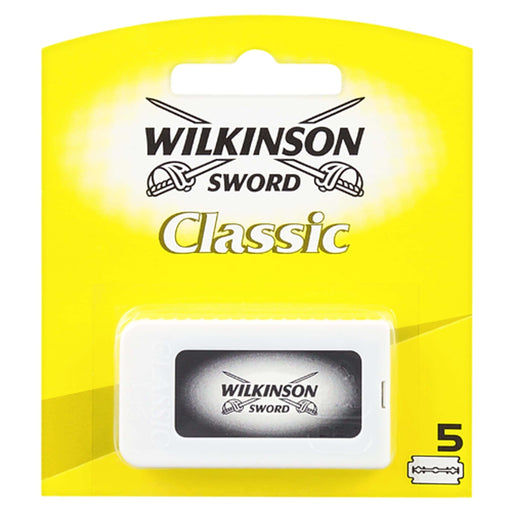 Wilkinson Sword classic stainless steel double edge razor blades pack of 10