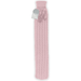 Winter Glow Blush Cable Knitted Long Hot Water Bottle, 2L