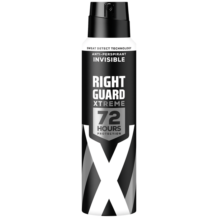 Right Guard Mens Antiperspirant Deodorant 150ml (Scent Options)