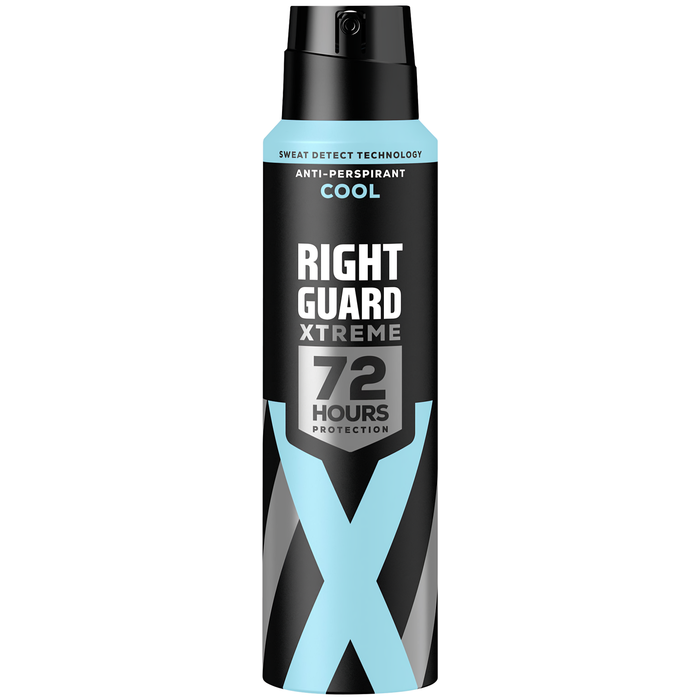 Right Guard Mens Antiperspirant Deodorant 150ml (Scent Options)