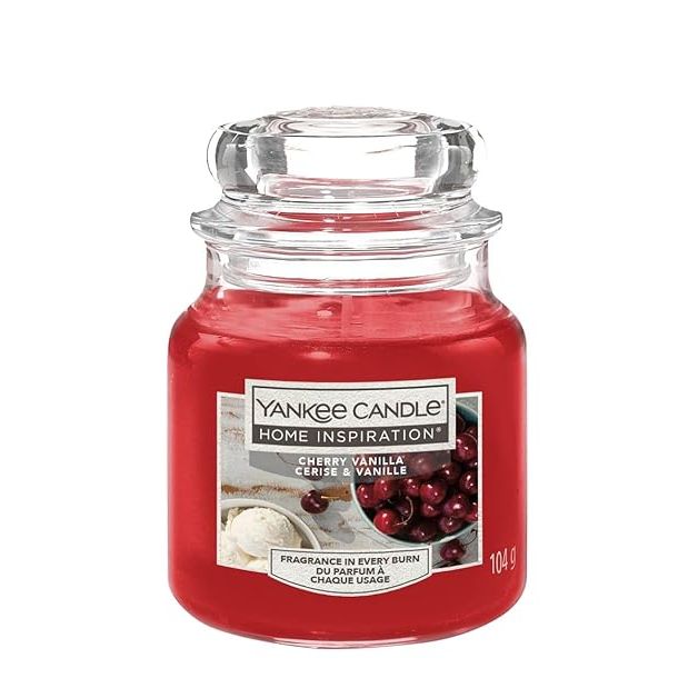 Yankee Candle Home Inspiration 104g jar candle – Cherry Vanilla scent