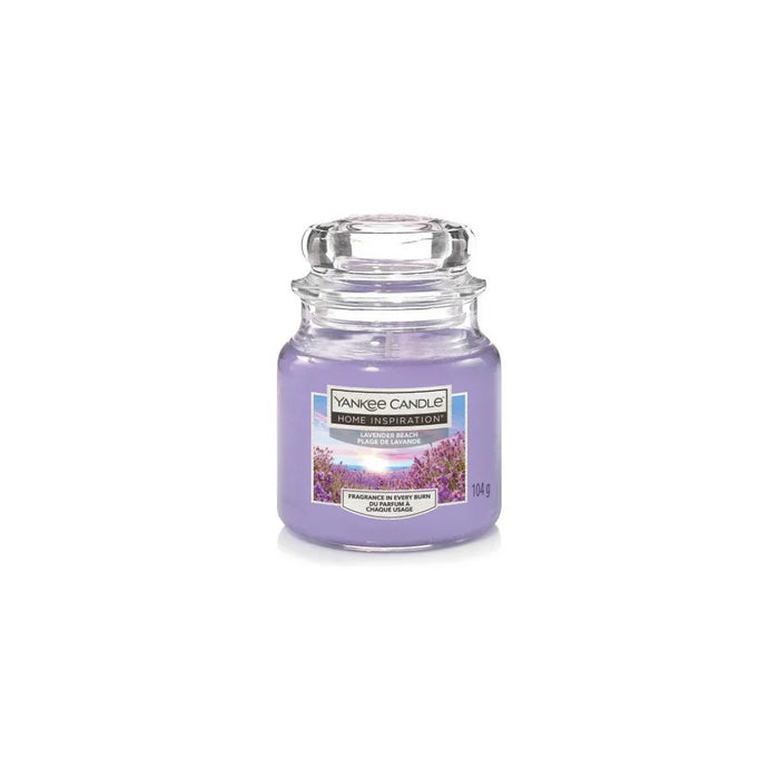 Yankee Candle Home Inspiration 104g jar candle in Lavender Beach fragrance