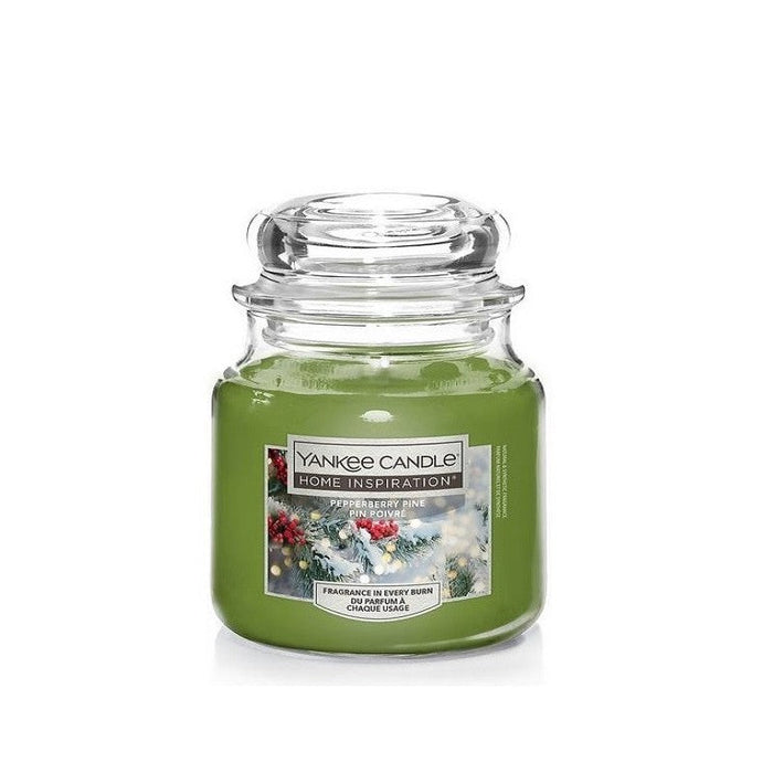 Yankee Candle Home Inspiration 104g jar candle in Pepperberry Pine fragrance