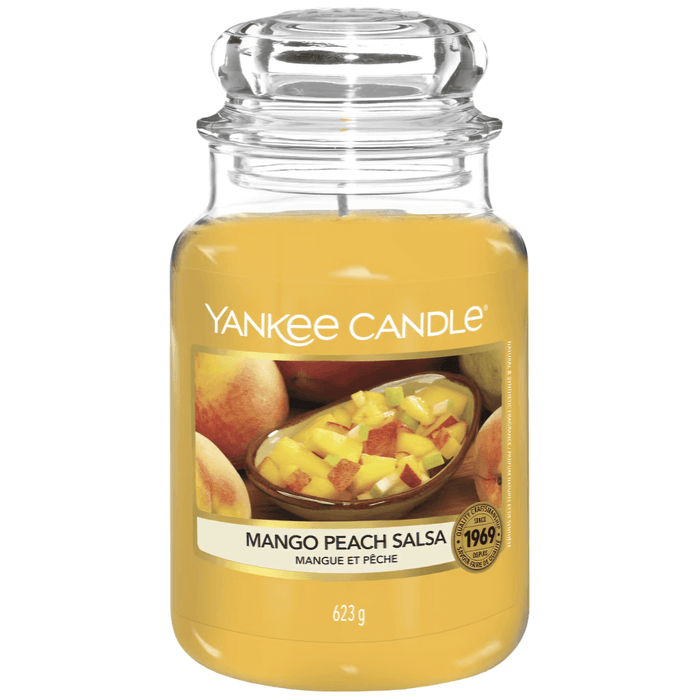 Yankee Candle Mango Peach Salsa Original Large Scented Jar, 623g