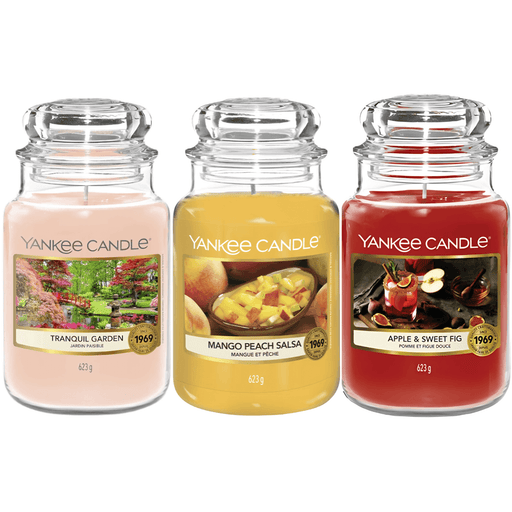 Yankee Candle Original Large Scented Jars, 623g, Scent Options