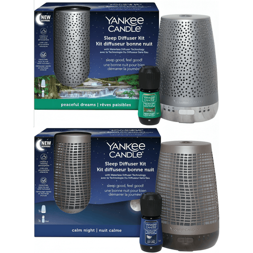 Yankee Candle Sleep Diffuser Kit EU Plug with Scent Options