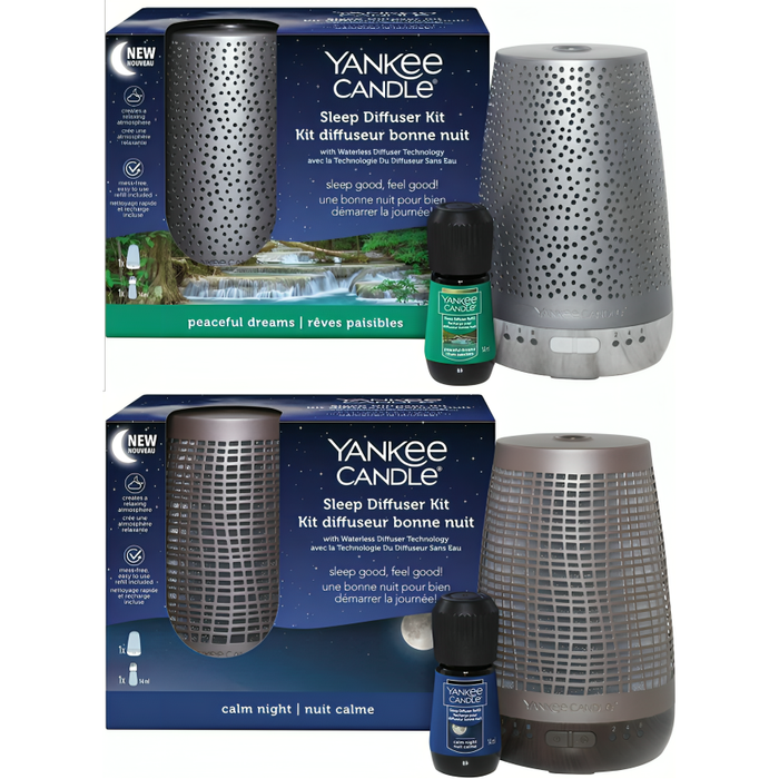 Yankee Candle Sleep Diffuser Kit, EU Plug (Scent Options)