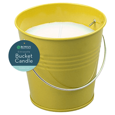 Metal Bucket Citronella Candle