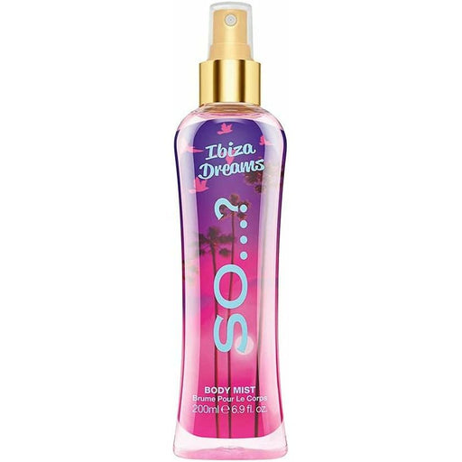 So…? Summer Escapes Womens Ibiza Dreams Body Mist Fragrance Spray 200ml