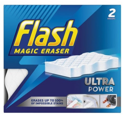 Flash Magic Eraser Ultra Power 2 Erasers