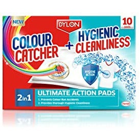 Dylon Colour Catcher + Hygiene Cleanliness 10 Pads