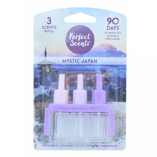 Perfect Scents Mystic Japan Air Freshener Refill - Compatible with 3volution